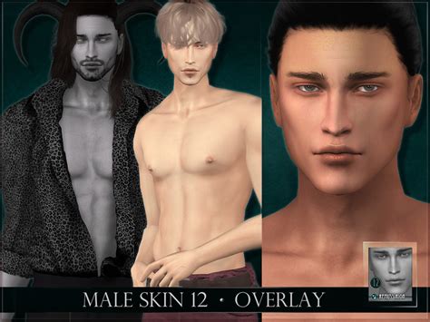 The Sims Resource Male Skin Overlay