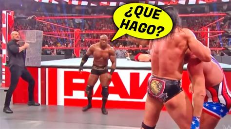 6 Luchadores De Wwe Que Olvidaron Su Guion En El Ring Youtube