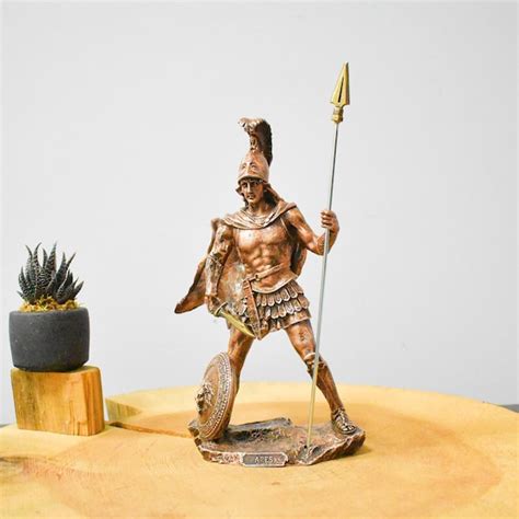 Greek Ares Statue - Etsy