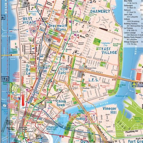 Cool Map Of Nyc Subway With Streets Free New Photos – New Subway Map Photos