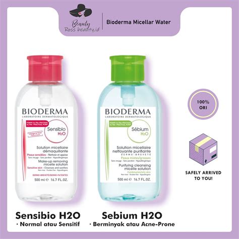 Jual Bioderma Sensibio Sebium H O Micellar Water Ml Ml With Pump