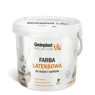 Greinplast Premium Farba Lateksowa Bia A L Cian