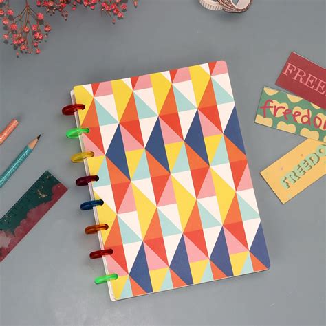 Customized A5 Hard Cover Diary Notepad Blank Inner Pages Colored Spiral