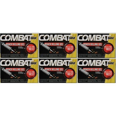 Combat Roach Killer Gel - 30 Gm (Pack of 6) - Walmart.com - Walmart.com