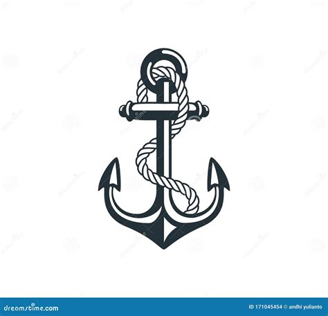 Ncora De Navio Desenho Gr Fico Vetorial De Corda Para Logotipo E