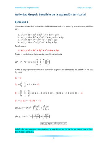 Actividad Grupal Mates Pdf