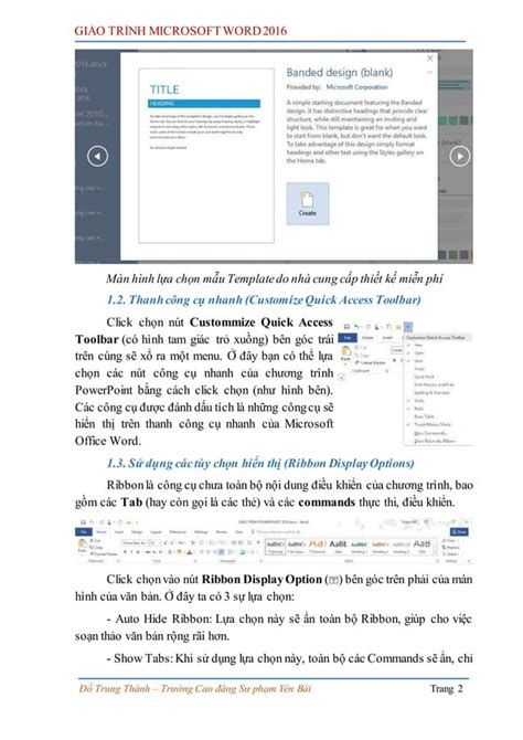 Gi O Tr Nh Microsoft Word Pdf