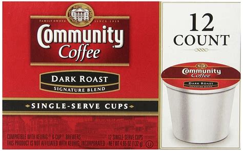 Community Coffee K Cup Pods Dark Roast 12 Count Pack Of 3 N5 Free