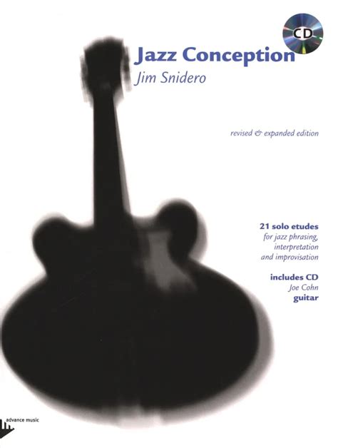 Jazz Conception Guitar Von Jim Snidero Im Stretta Noten Shop Kaufen