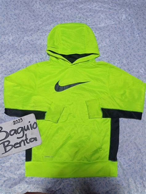 Nike Thermafit Hoodie (Neon Green), Men's Fashion, Coats, Jackets and ...