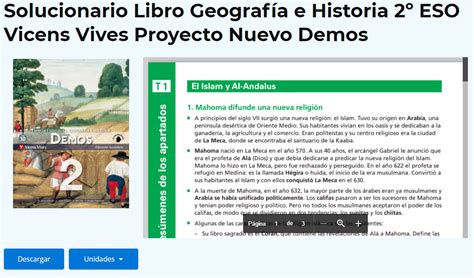 1606610857 Solucionario Geograf A E Historia 4 Eso Vicens Vives Pdf