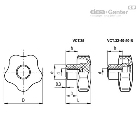 VCT 50 AE V0 B M10 Kopen Bestel Bij Elesa Ganter B V