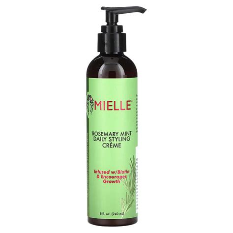 Mielle Daily Styling Creme Rosemary Mint 8 Fl Oz 240 Ml