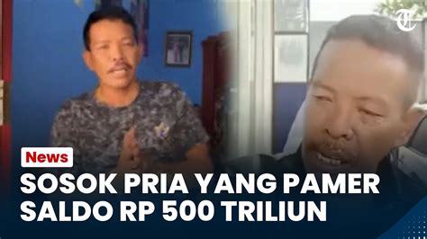 Sosok Muhammad Amin Warga Kalsel Namanya Viral Seusa Pamer Saldo