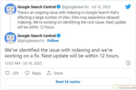 Google Confirms Ongoing Issue With Its Search Index Update Fixed