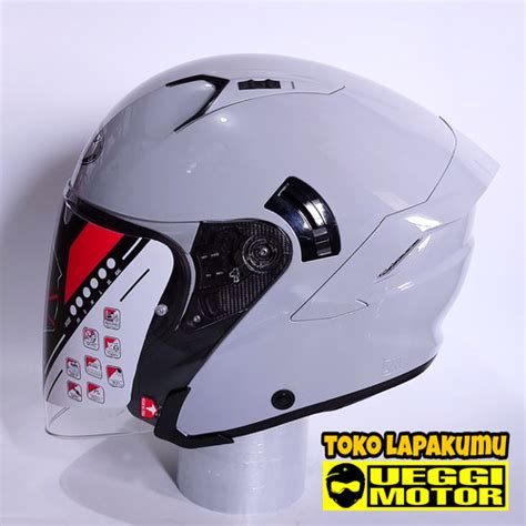 Jual Helm Kyt Nfj Half Face Tipe Tertinggi Black Dof M Jakarta