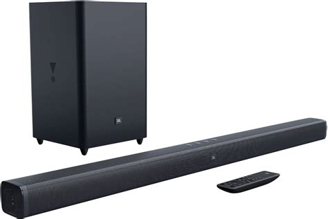 Jbl Bar Barre De Son Noir Bluetooth Avec Subwoofer Sans Fil