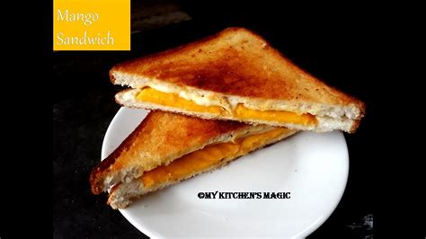 Mango Sandwich Aam Sandwich Easy Breakfast Recipe Youtube