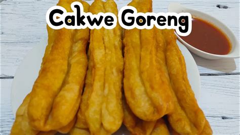 Resep Cakwe Goreng Lembut Dan Enak Youtube