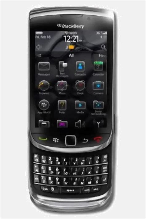 Blackberry Torch 9800 Vintage Mobile