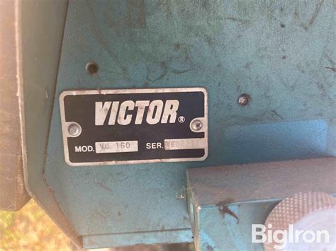 Victor Vu160 Track Cutting Torch Burner Bigiron Auctions