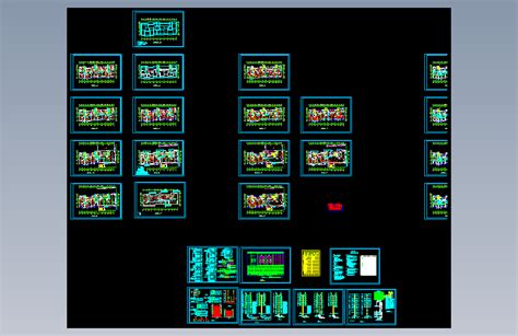 高层住宅楼电气设计施工图2autocad 2007模型图纸下载 懒石网