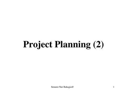 Ppt Project Planning 2 Powerpoint Presentation Free Download Id