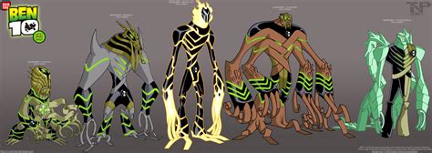 Ben 10 Dna Lab Hybrids 1 By Tnperkins On Deviantart