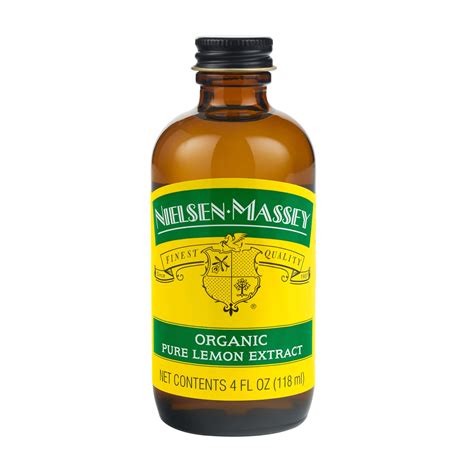 Organic Pure Lemon Extract Nielsen Massey Vanillas