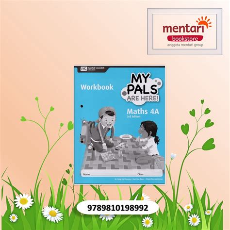 Jual My Pals Are Here Math Workbook 3rd Edition Buku Pelajaran SD