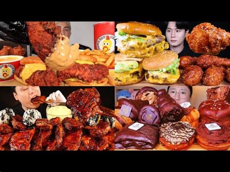 Best Satisfying Big Bites Mukbang Asmr Compilation Pt 17 YouTube