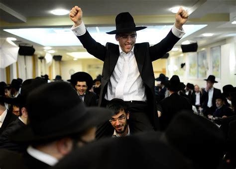 ultra orthodox wedding anadolu ajansi