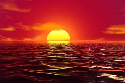 Sunset Ocean Nature · Free image on Pixabay