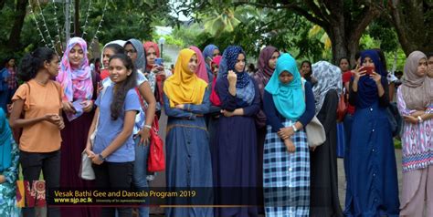 Vesak Bathi Gee And Dansala 2019 2 Usj University Of Sri