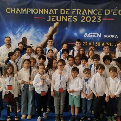 Championnat De France Jeunes Agen 2023 Marseille Echecs