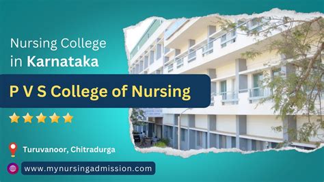 P V S College Of Nursing Chitradurga Nursing Colleges In Karnataka