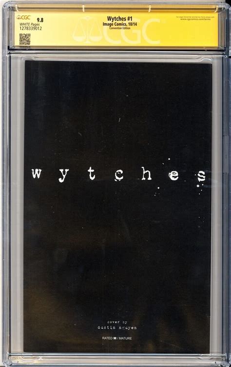 WYTCHES 1 CGC 9 8 SS NYCC Dustin Nguyen Cover Exclusive Variant Signed