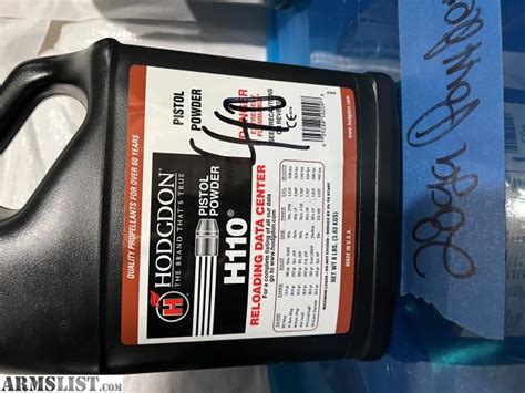 Armslist For Sale Hodgdon H110 Powder