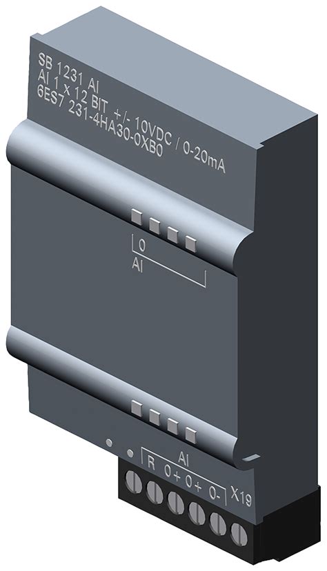 SIMATIC S7 1200 módulo de entradas analógicas SB Teknocontrol Siemens