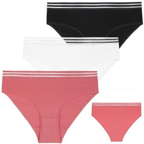 Kup 3x Majtki Damskie Figi Bikini Bawełniane Klasyczne Zestaw Komplet MORAJ M na arena pl i