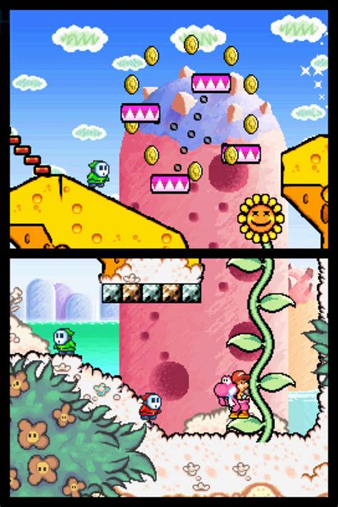 Yoshi S Island DS DS Screenshots