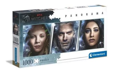 Puzzle Clementoni 1000 Piezas Panorama The Witcher Cuotas sin interés