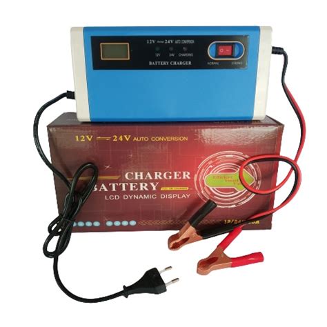 Charger Aki Portable 12v12a 24v10a 180w Motor Mobil Charger Aki Accu