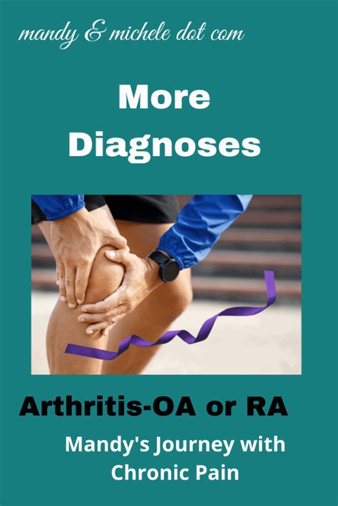 Diagnosis Knees - Osteoarthritis or RA - Mandy and Michele