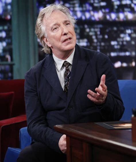 Touching Tribute Alan Rickmans Last On Screen Words