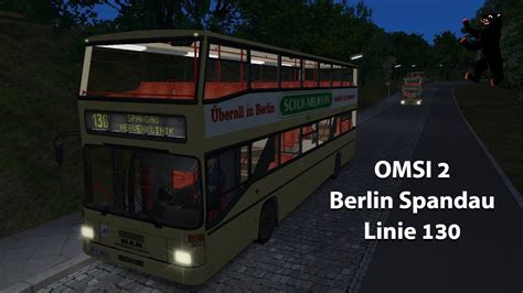 OMSI 2 Berlin Spandau Linie 130 U Bhf Ruhleben Nervenklinik 002