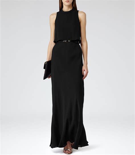 Adella Black Silk Maxi Dress Reiss Maxi Dress Reiss Maxi Dress