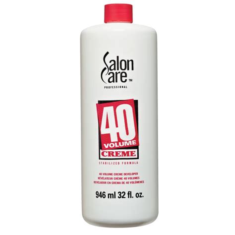 Salon Care 40 Volume Creme Developer 320 Oz Color Developers