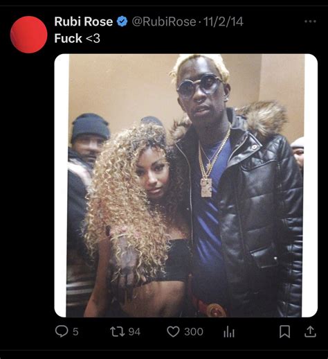 Rubi Rose Implies 21savage And Travis Scott Slept With Her As A Minor