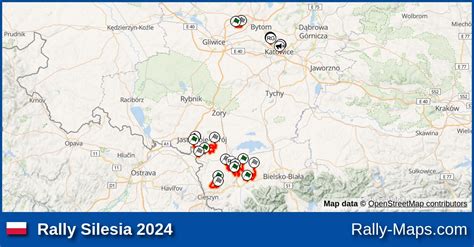 Mapy Zaplanuj Rally Silesia 2024 ERC RajdTrasa Pl